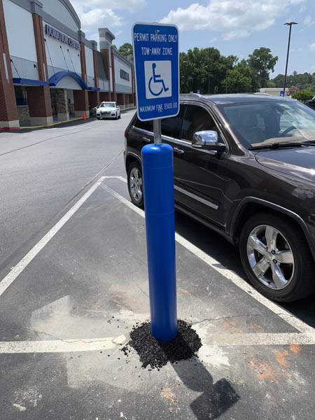 Remodeled Kroger fuel center sign by Marshall's